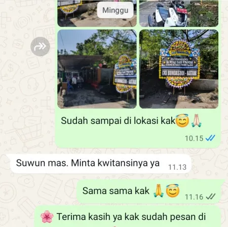 Pengiriman Papan Bunga Duka Jurangjero Sluke