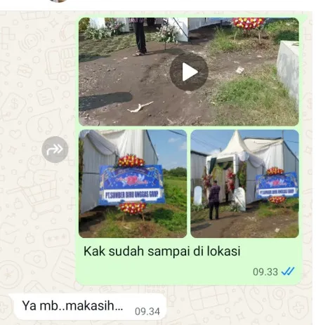 Pengiriman Karangan Bunga Jurangjero Sluke