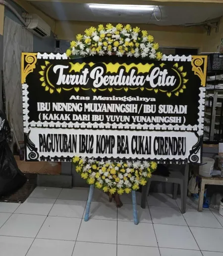Papan Bunga Duka Jurangjero Sluke