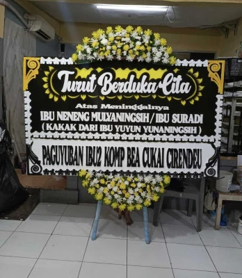 Papan Bunga di Jurangjero Sluke